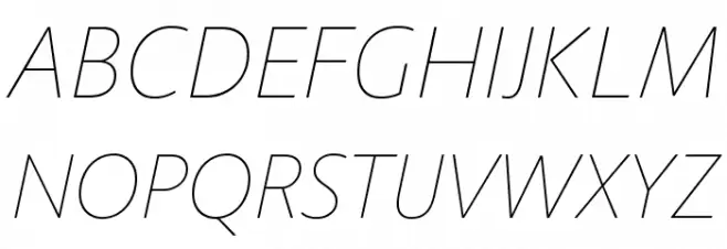 Route 159 UltraLight Italic Шрифта ВЕРХНИЙ