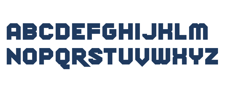 Route 26 Straight Uppercase