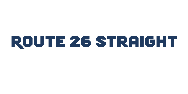 Route 26 Straight Logo