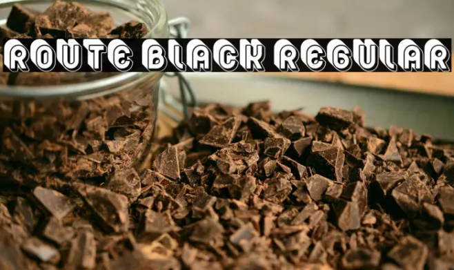 Route Black Regular Example 3
