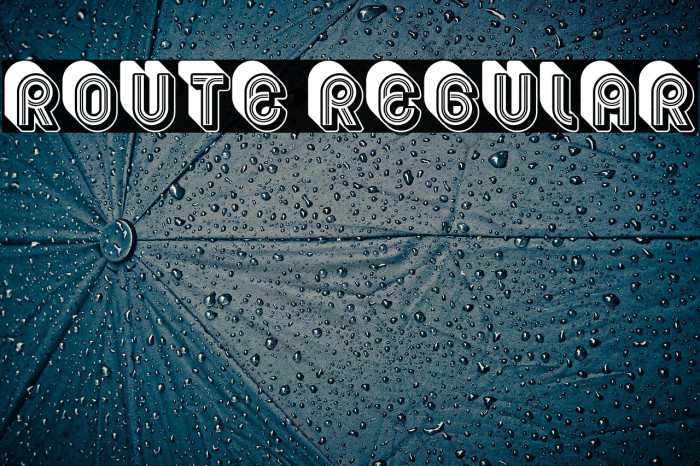 Route Regular Example 1