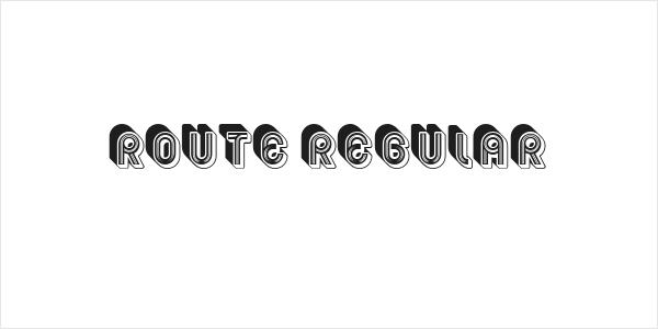 Route Regular Logo