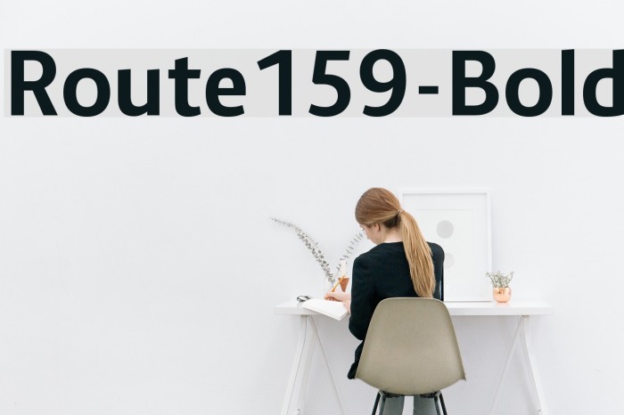 Route159-Bold Font examples