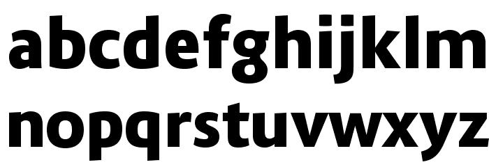 Route159-Heavy Font LOWERCASE