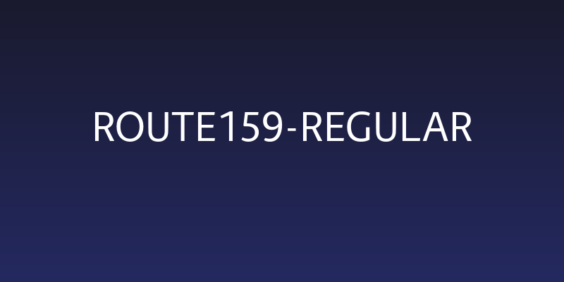 Route159-Regular Social Header