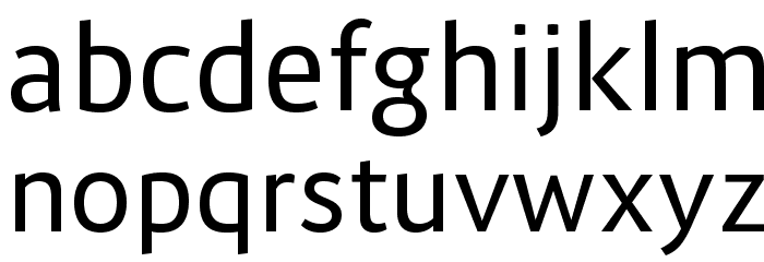 Route159-Regular Font LOWERCASE
