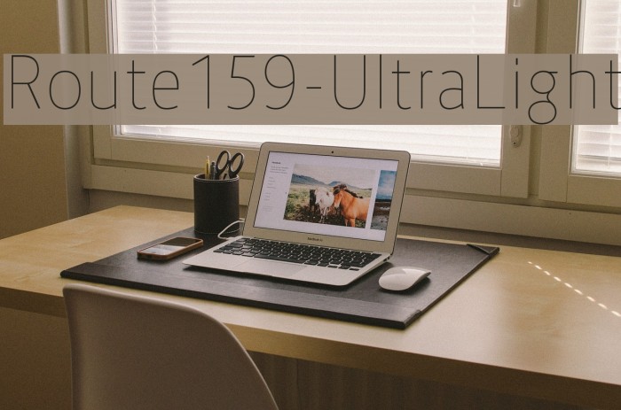 Route159-UltraLight Polices examples