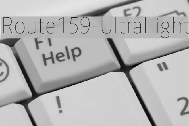 Route159-UltraLight Polices examples
