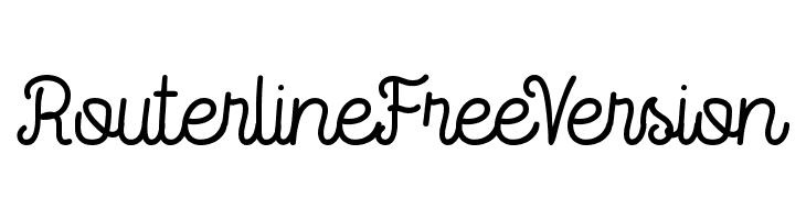 RouterlineFreeVersion  Descarca Fonturi Gratis