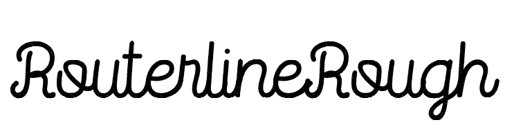 RouterlineRough  नि: शुल्क फ़ॉन्ट्स डाउनलोड