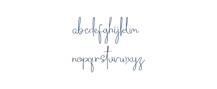 Routhem Regular Lowercase