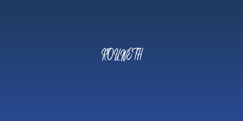 Rouweth Social Header