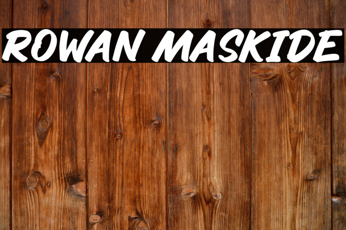 Rowan Maskide Example 2