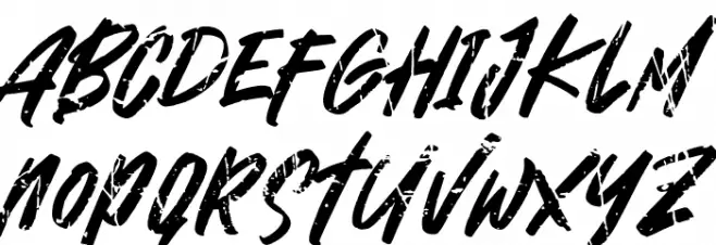 Rowdex Font LOWERCASE