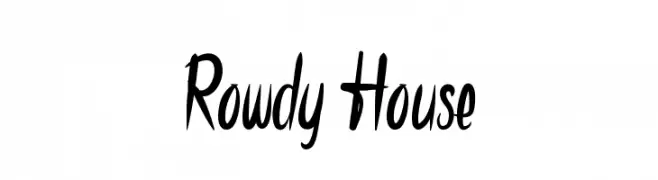 Rowdy House  免费字体下载