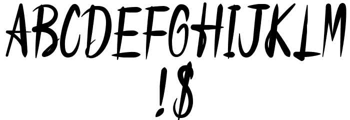 Rowdy House Font OTHER CHARS