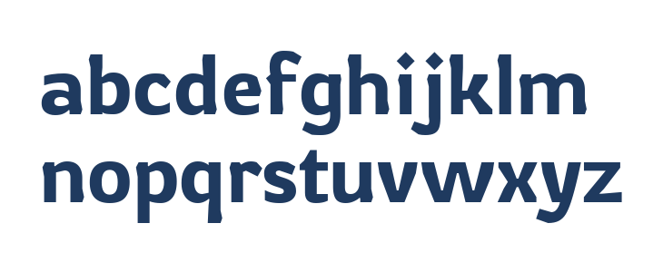 Rowdy Light Lowercase