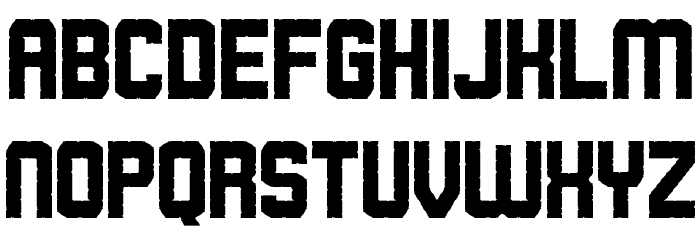 Rowdy Space Pirates Font LOWERCASE