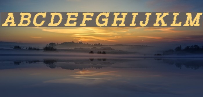 RowdyTypemachine-BoldItalic Font examples