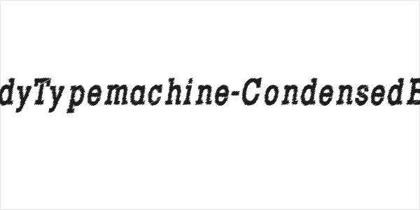 RowdyTypemachine-CondensedBoldI Logo
