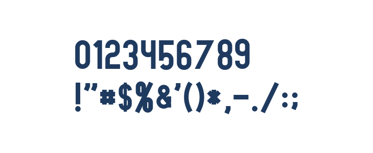 Rowland Bold Other Characters