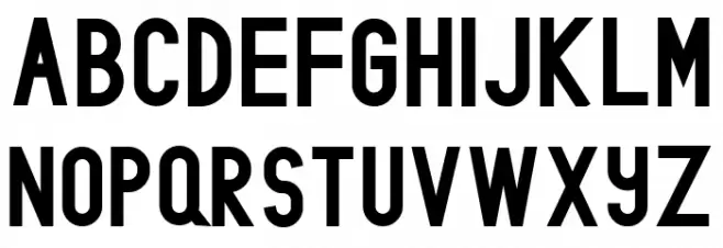 Rowland Bold Schriftart Groß