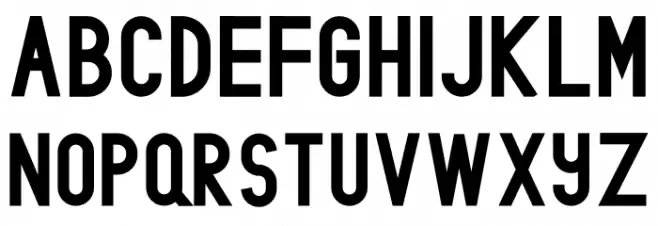 Rowland Bold フォント 大文字