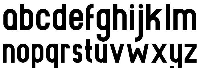 Rowland Demo Bold Font LOWERCASE
