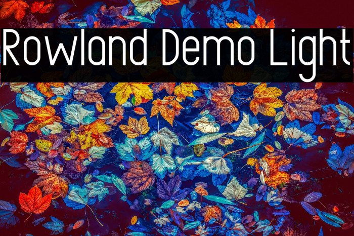 Rowland Demo Light Example 1