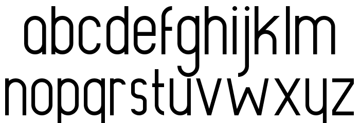 Rowland Demo Light Font LOWERCASE
