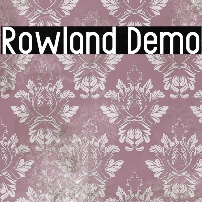 Rowland Demo Example 1