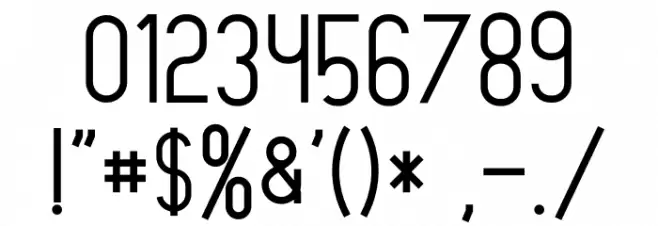 Rowland Light Font OTHER CHARS