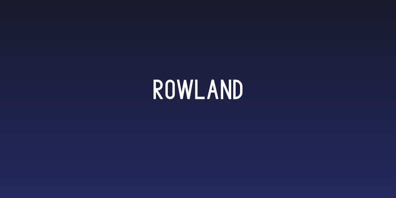 Rowland Social Header