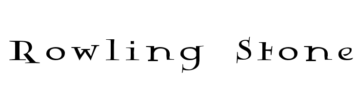Rowling Stone  Fuentes Gratis Descargar