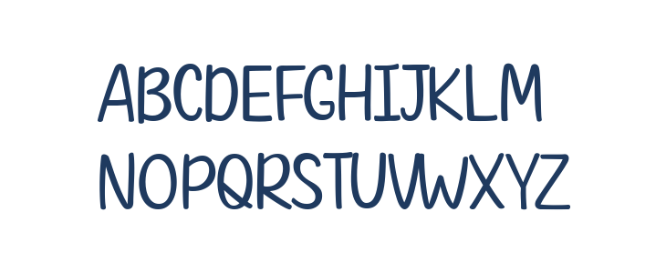 Rows of Sunflowers Uppercase