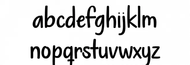 Rows of Sunflowers Caratteri MINUSCOLO