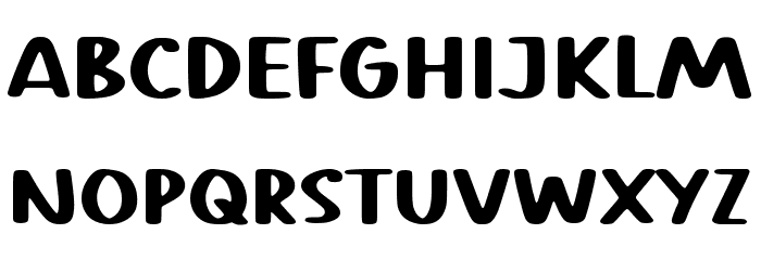 Rowstead Font LOWERCASE
