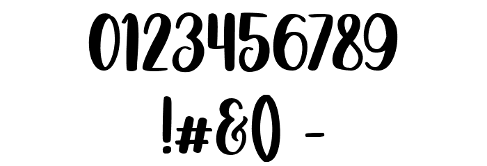 Rowytta Regular Font OTHER CHARS
