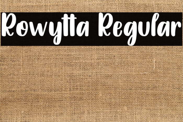 Rowytta Regular Example 3