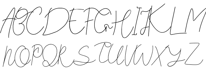 Roxanne Elea Demo Font OTHER CHARS