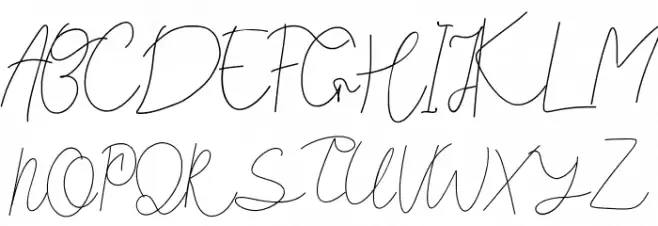 Roxanne Elea Demo Schriftart Groß