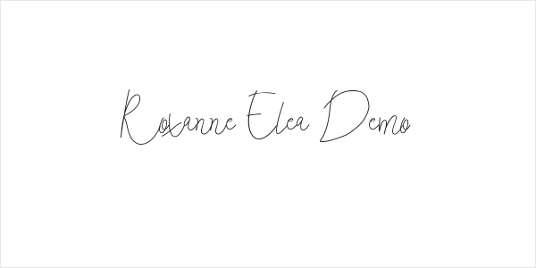 Roxanne Elea Demo Logo