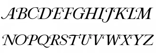 Roxanne Font Litere mari