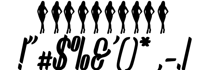 Roxeline-Regular Font OTHER CHARS