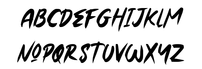 Roxer Font LOWERCASE