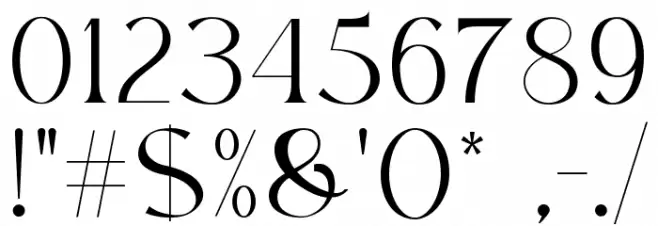 Roxie Rossa Font OTHER CHARS