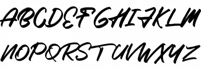 Roximura Schriftart Groß