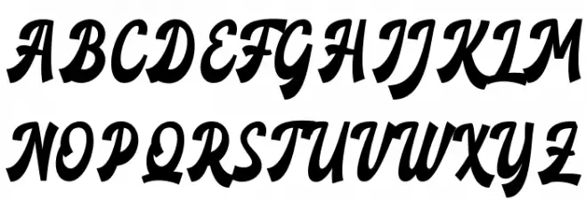 RoxinateDEMO-Bold Font Litere mari