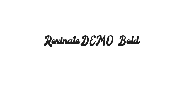 RoxinateDEMO-Bold Logo