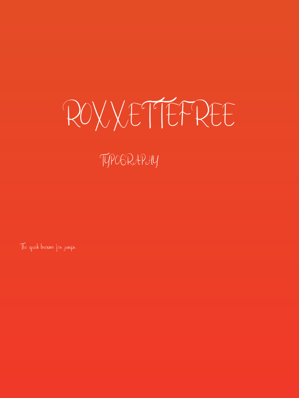 Roxxettefree Poster
